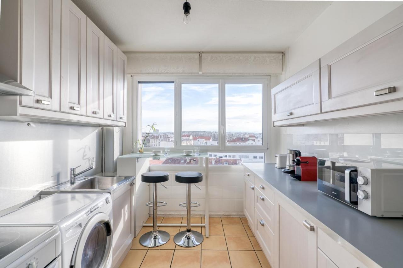 Superbe Apart 2 Rooms Lumineaux Parking Casa Lione Esterno foto