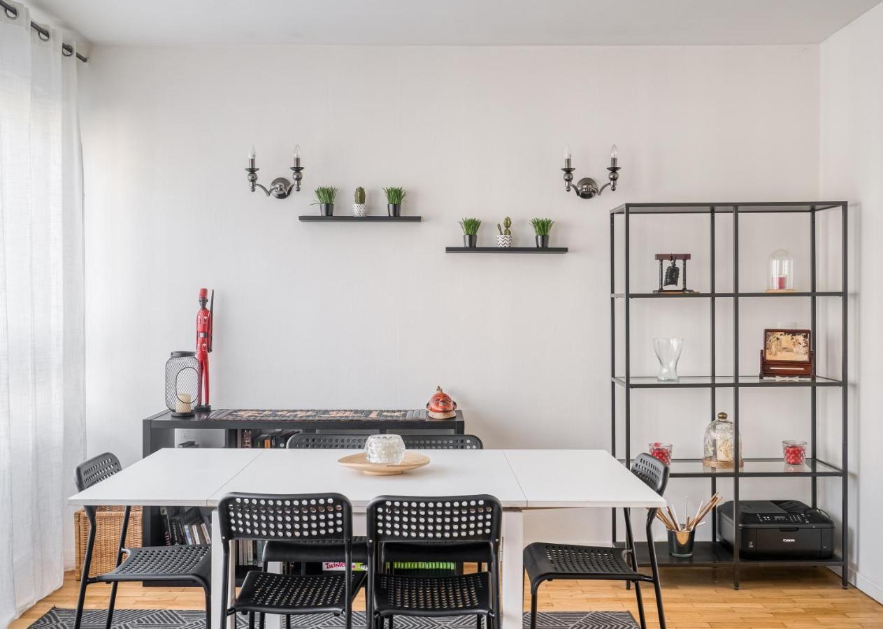 Superbe Apart 2 Rooms Lumineaux Parking Casa Lione Esterno foto
