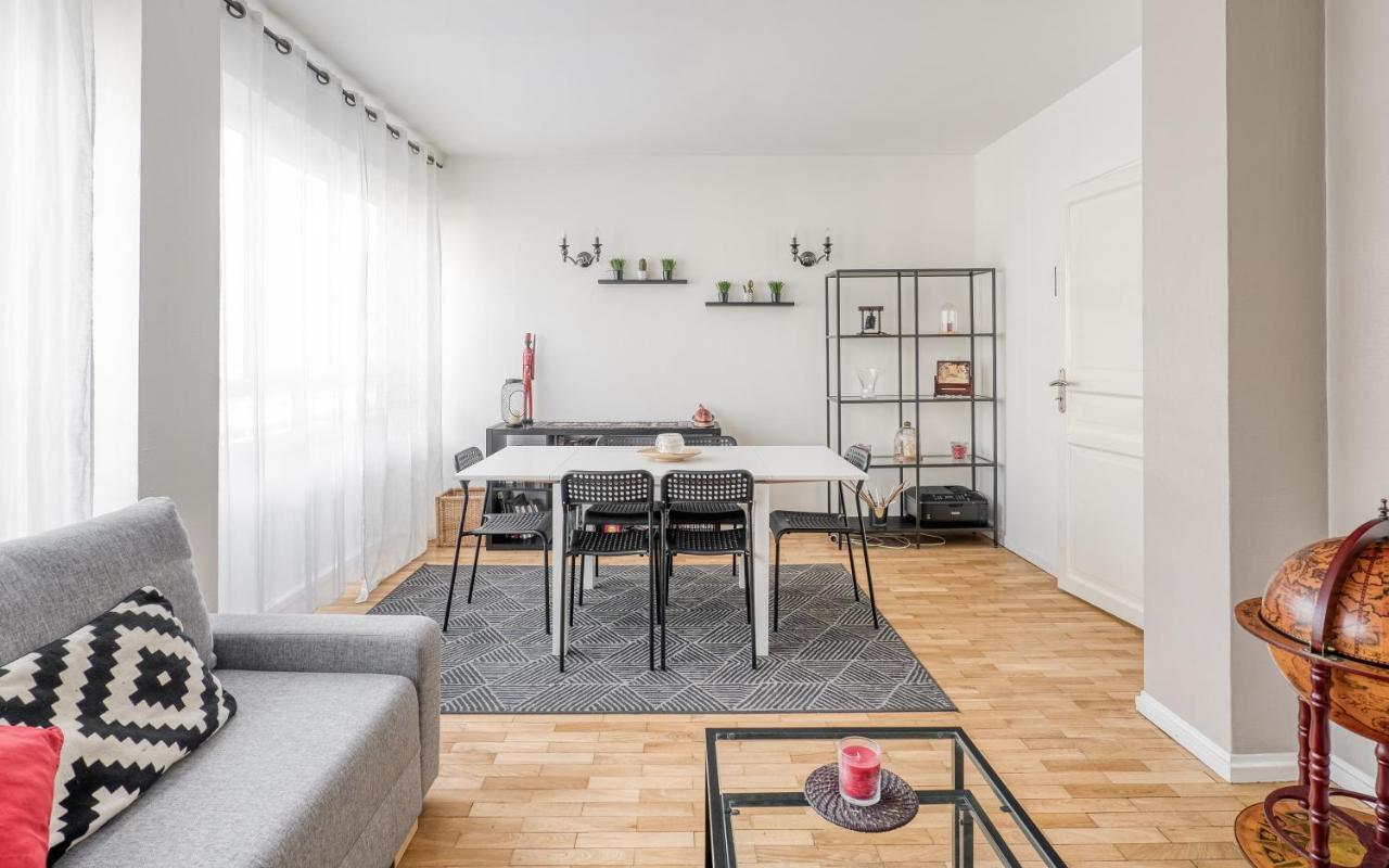 Superbe Apart 2 Rooms Lumineaux Parking Casa Lione Esterno foto