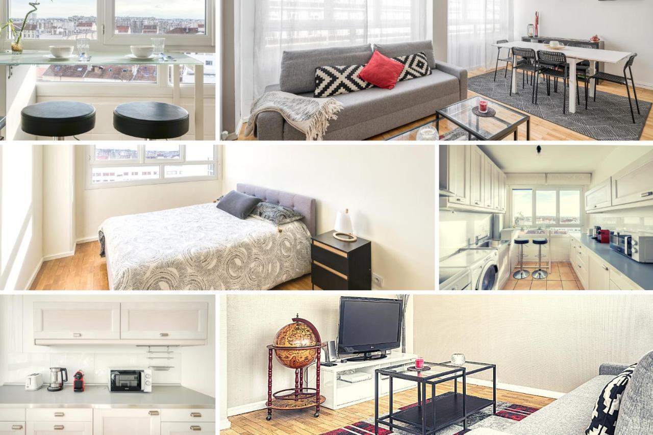 Superbe Apart 2 Rooms Lumineaux Parking Casa Lione Esterno foto