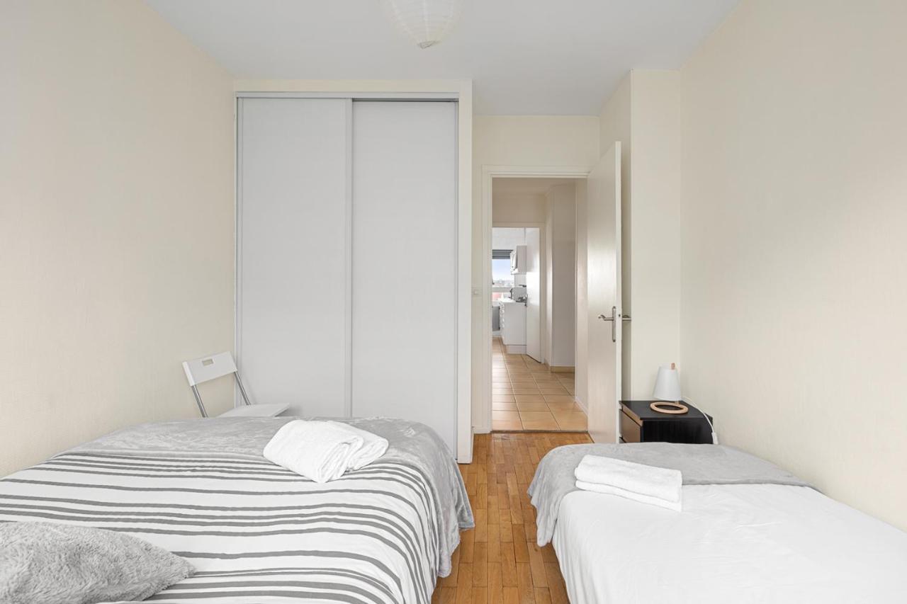 Superbe Apart 2 Rooms Lumineaux Parking Casa Lione Esterno foto